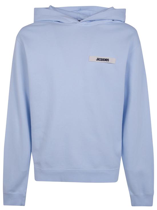 26SS 자크뮈스 후드 티셔츠 25EHOM00247AJ00126 098 321 LIGHT BLUE 2 - JACQUEMUS