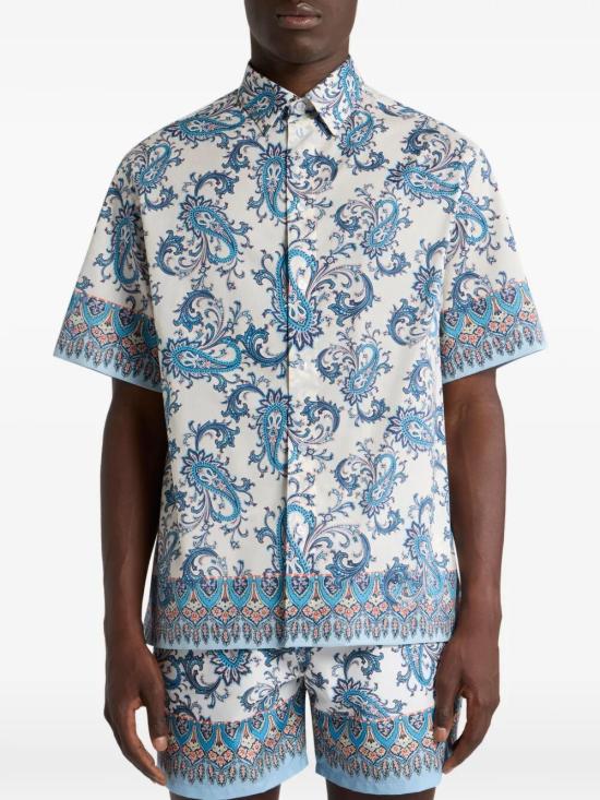 26SS 에트로 긴팔 셔츠 MRIC0011 99SP5G7 X0880 LIGHT BLUE PRINT - ETRO