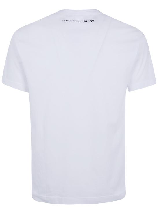 26SS 꼼데가르송 반팔 티셔츠 FQ T030 WHITE - COMME DES GARCONS