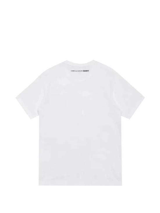 26SS 꼼데가르송 반팔 티셔츠 FQ T030 WHITE - COMME DES GARCONS