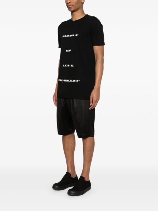26SS 다크쉐도우 반팔 티셔츠 DU01F4250 RNEP7P 0911 BLACK MILK - DRKSHDW