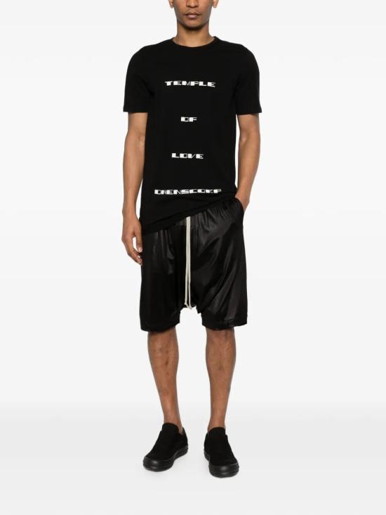 26SS 다크쉐도우 반팔 티셔츠 DU01F4250 RNEP7P 0911 BLACK MILK - DRKSHDW