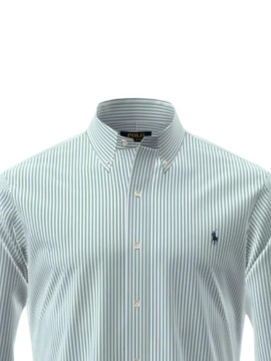 26SS 폴로 랄프로렌 긴팔 셔츠 710 929 344 501 ESSEX GREEN WHITE - POLO RALPH LAUREN