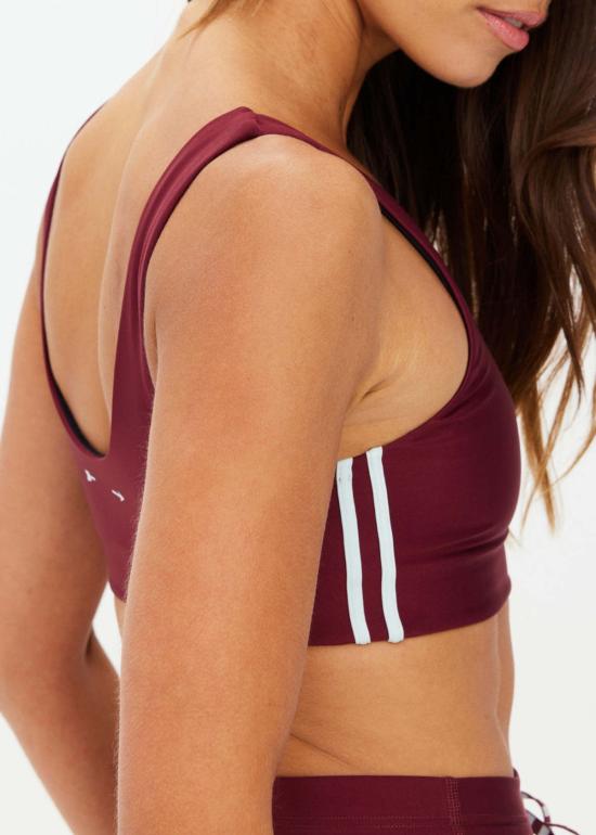  더 업사이드 트레이닝 티셔츠업사이드 옥스포드 할리 스쿱  멀롯 - THE UPSIDE