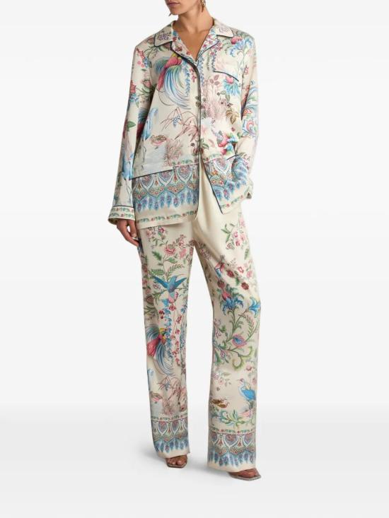 26SS 에트로 블라우스 WRIA0100 99SPSI4 X0802 PRINT BUTTER MULTICOLOR - ETRO