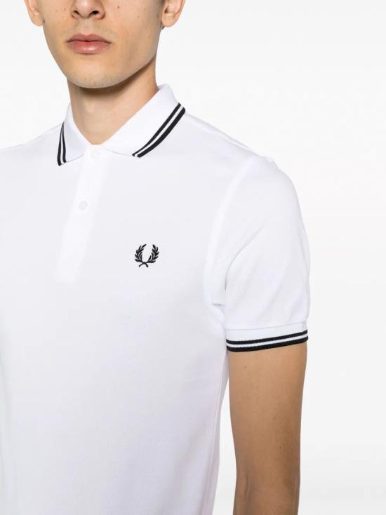 26SS 프레드페리 폴로 티셔츠 FP M3600P 57 200 WHITE - FRED PERRY