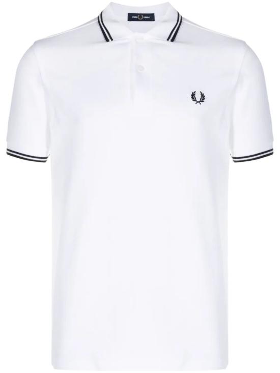 26SS 프레드페리 폴로 티셔츠 FP M3600P 57 200 WHITE - FRED PERRY