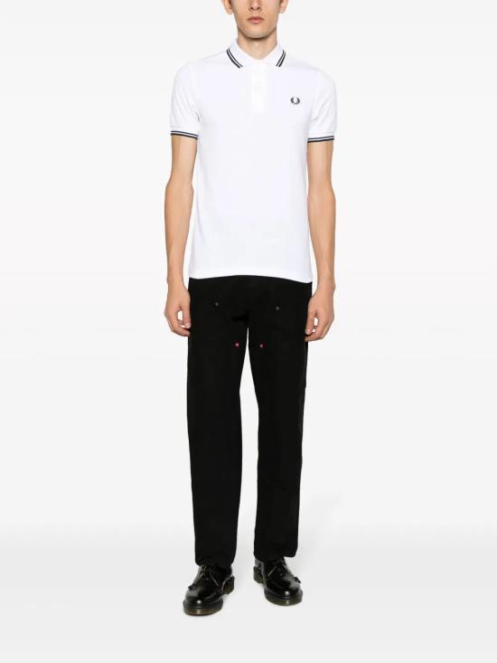 26SS 프레드페리 폴로 티셔츠 FP M3600P 57 200 WHITE - FRED PERRY