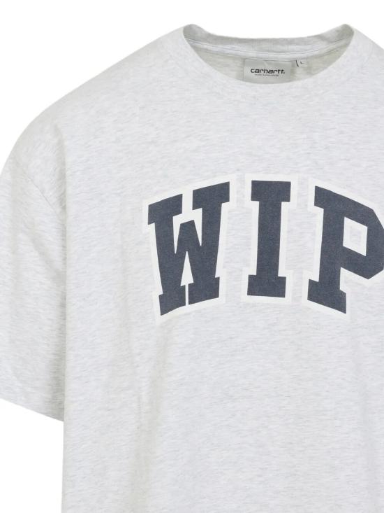 26SS 칼하트 WIP 숏슬리브 3 티셔츠 I036193 48260 48260 ASH HEATHER HEAVY STONE WASH - CARHARTT WIP