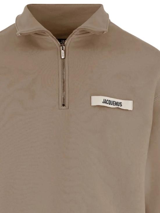 26SS 자크뮈스 긴팔 티셔츠 25ESSM00313AJ00174 098 180 DARK BEIGE - JACQUEMUS