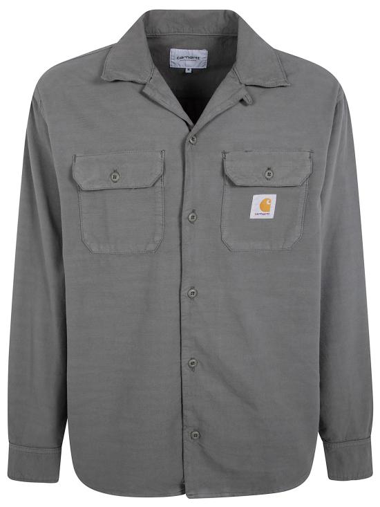 26SS 칼하트 WIP 긴팔 셔츠 I036506 11GD 11GD LEAF GARMENT DYED