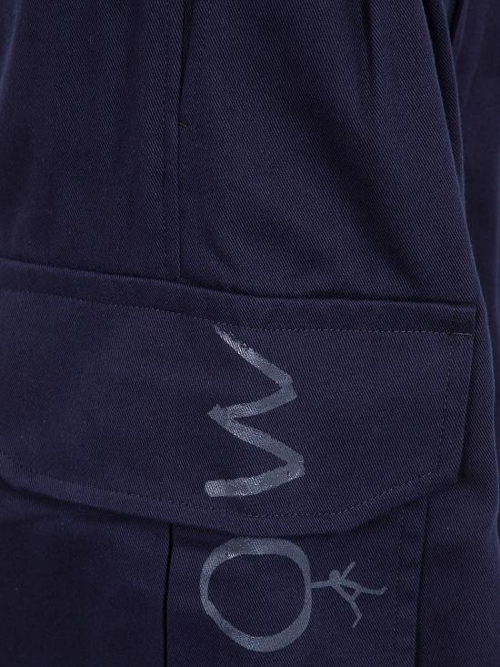 26SS 꼼데가르송 숏팬츠 FQ P504 NAVY - COMME DES GARCONS