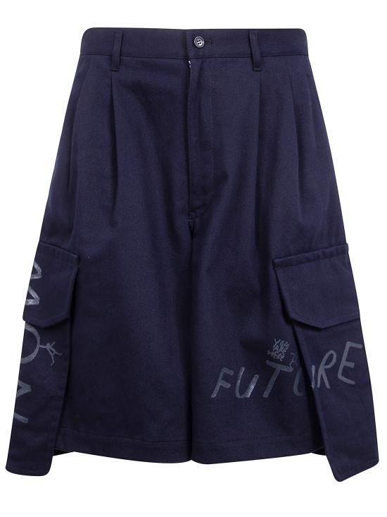 26SS 꼼데가르송 숏팬츠 FQ P504 NAVY