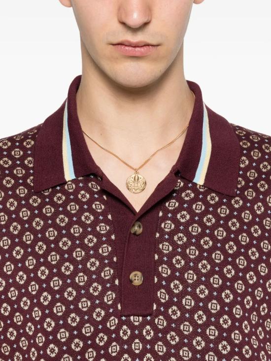 26SS 드롤드무슈 폴로 티셔츠 K PO205 CO261 DRD DARK RED - DROLE DE MONSIEUR