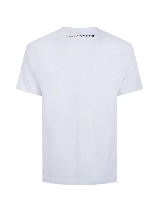 26SS 꼼데가르송 반팔 티셔츠 FQ T037 WHITE - COMME DES GARCONS