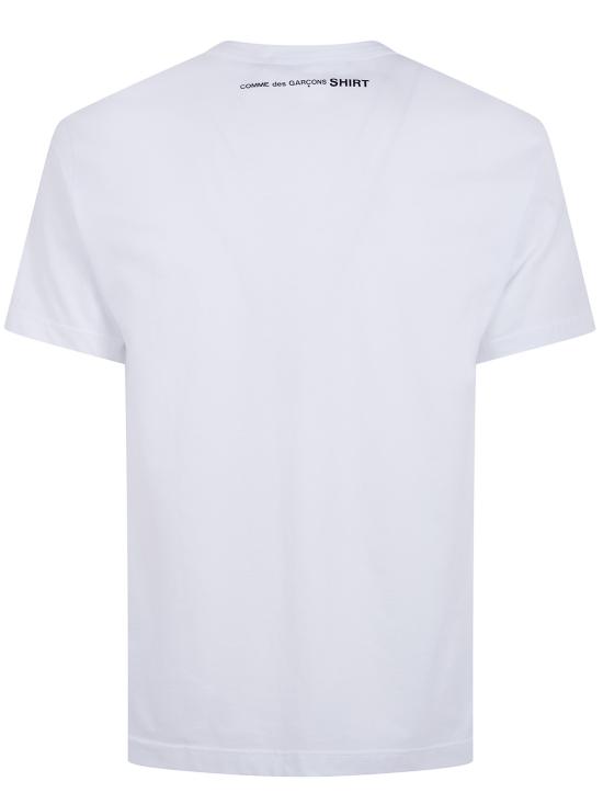 26SS 꼼데가르송 반팔 티셔츠 FQ T037 WHITE - COMME DES GARCONS