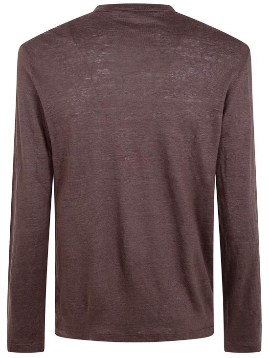 26SS 그랑싸쏘 긴팔 티셔츠 60107 96803 140 EBONY - GRAN SASSO