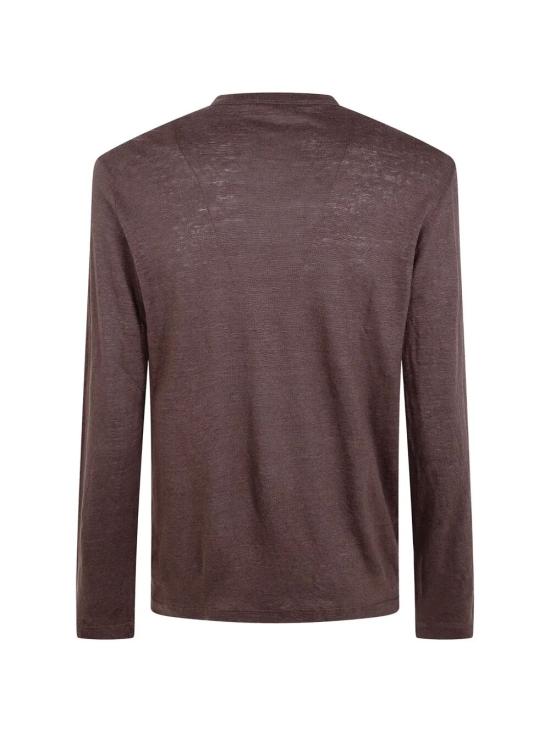 26SS 그랑싸쏘 긴팔 티셔츠 60107 96803 140 EBONY - GRAN SASSO