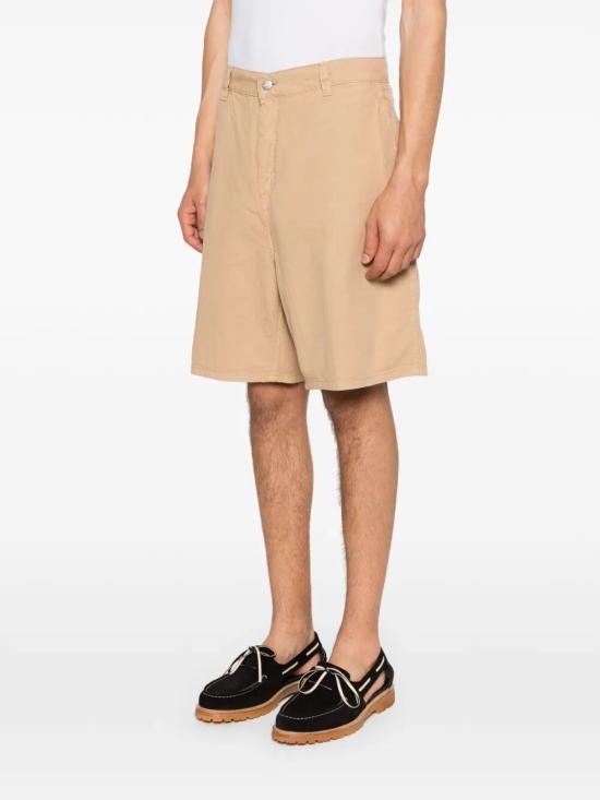 26SS 칼하트 WIP 월터 싱글 니 쇼츠 I036491 07EGD 07EGD DUSTY H BROWN GARMENT DYED - CARHARTT WIP