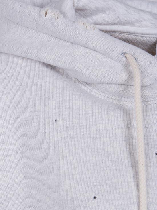 26SS 골든구스 후드 티셔츠 GWP02699 P002514 60665 60665 VINTAGE GRAY MELANGE - GOLDEN GOOSE