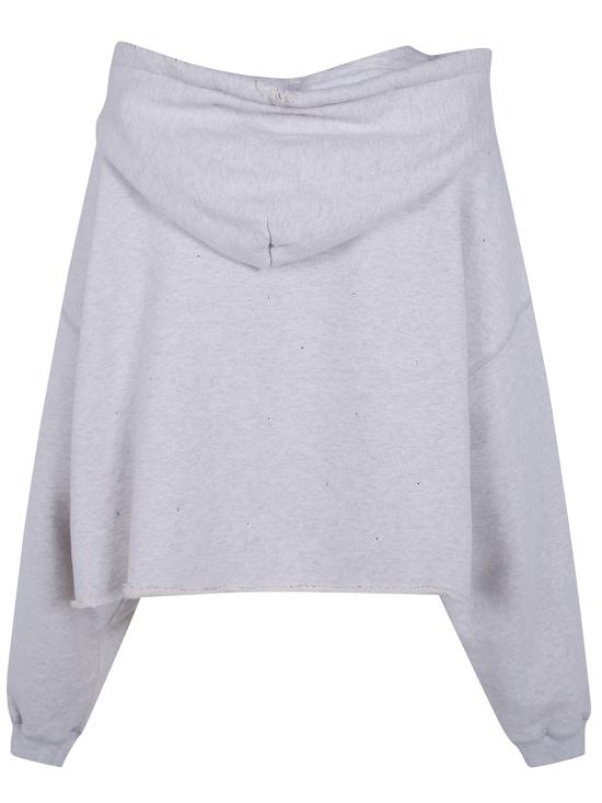 26SS 골든구스 후드 티셔츠 GWP02699 P002514 60665 60665 VINTAGE GRAY MELANGE - GOLDEN GOOSE