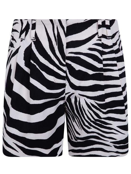 26SS 막스마라 스튜디오 숏팬츠 2616141022600 001 ZEBRA PRINT