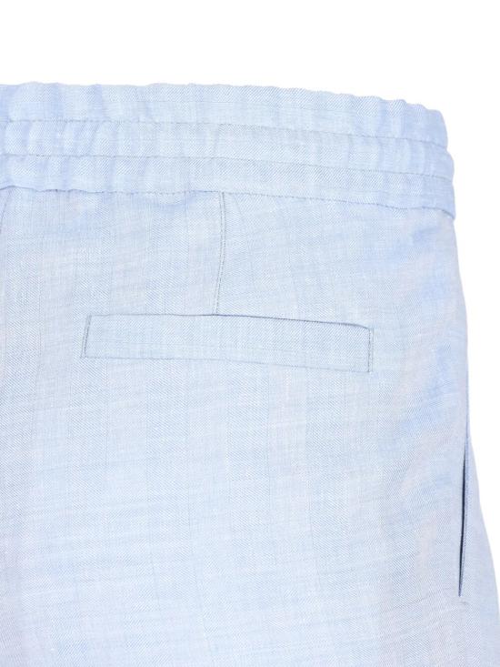 26SS 브루넬로 쿠치넬리 숏팬츠 MZ408U0020 C024 LIGHT BLUE - BRUNELLO CUCINELLI