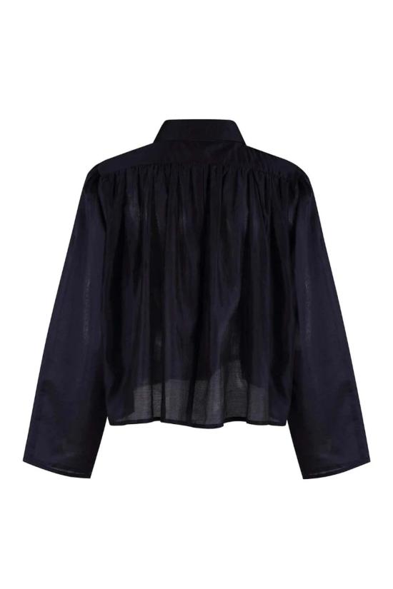  더 셔츠 블라우스 Ls 헤이든 셔츠 네이비 - THE SHIRT