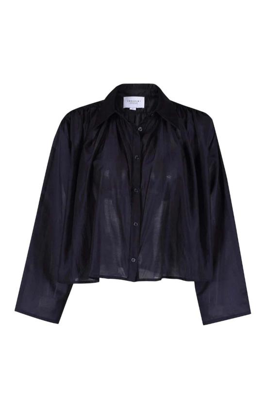  더 셔츠 블라우스 Ls 헤이든 셔츠 네이비