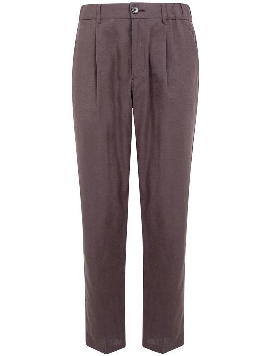 26SS 에르노 스트레이트 팬츠 PT000185U 17147 8800 DARK BROWN