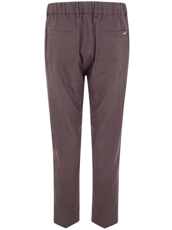 26SS 에르노 스트레이트 팬츠 PT000185U 17147 8800 DARK BROWN - HERNO