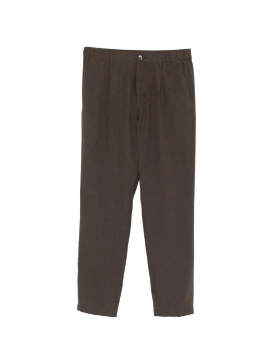 26SS 에르노 스트레이트 팬츠 PT000185U 17147 8800 DARK BROWN - HERNO