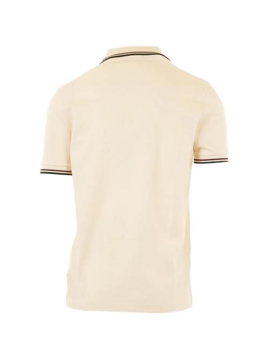 26SS 프레드페리 폴로 티셔츠 FP M3600P 57 84A ECRU OXBLOOD GRSRTS - FRED PERRY