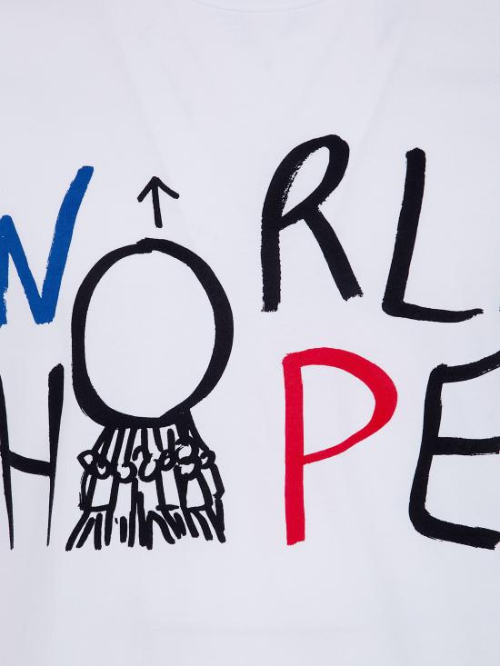 26SS 꼼데가르송 반팔 티셔츠 FQ T029 WHITE - COMME DES GARCONS