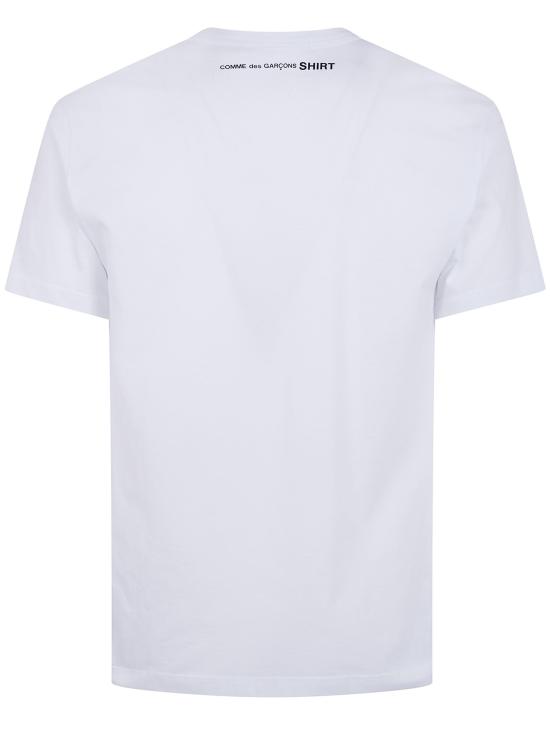 26SS 꼼데가르송 반팔 티셔츠 FQ T029 WHITE - COMME DES GARCONS