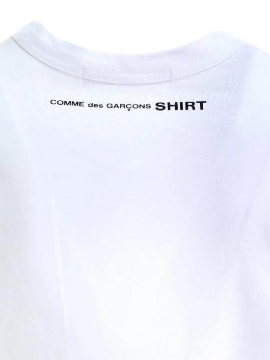 26SS 꼼데가르송 반팔 티셔츠 FQ T029 WHITE - COMME DES GARCONS
