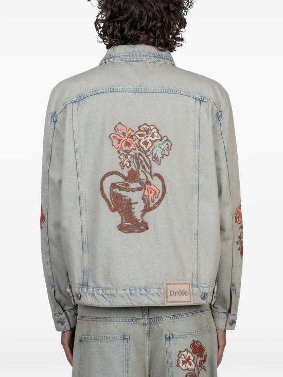 26SS 드롤드무슈 데님 자켓 K JT271 CO123 DUS DUSTY - DROLE DE MONSIEUR