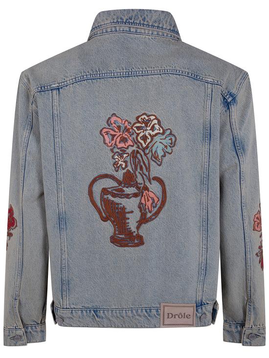 26SS 드롤드무슈 데님 자켓 K JT271 CO123 DUS DUSTY - DROLE DE MONSIEUR