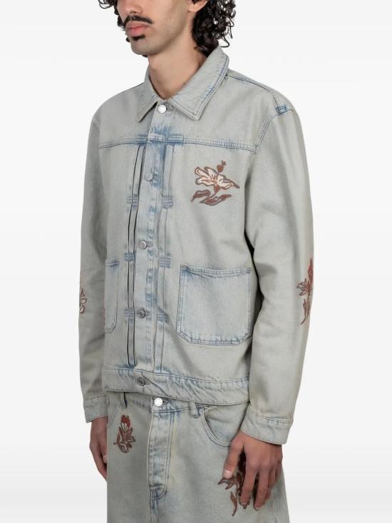 26SS 드롤드무슈 데님 자켓 K JT271 CO123 DUS DUSTY - DROLE DE MONSIEUR