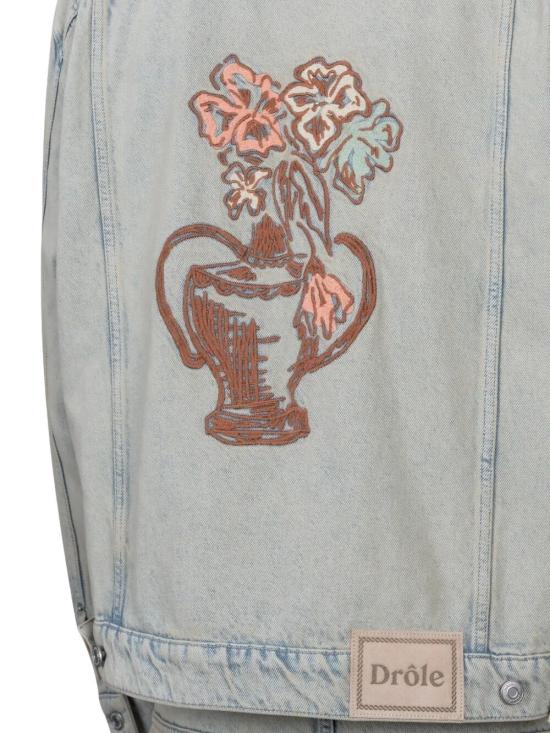 26SS 드롤드무슈 데님 자켓 K JT271 CO123 DUS DUSTY - DROLE DE MONSIEUR