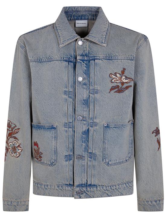 26SS 드롤드무슈 데님 자켓 K JT271 CO123 DUS DUSTY