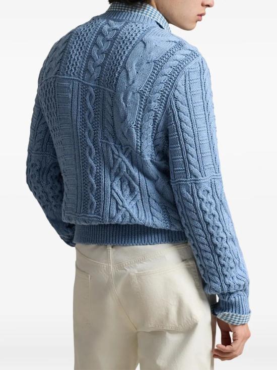 26SS 폴로 랄프로렌 스웨터 710 B13 888 001 LIGHT BLUE COMBO - POLO RALPH LAUREN