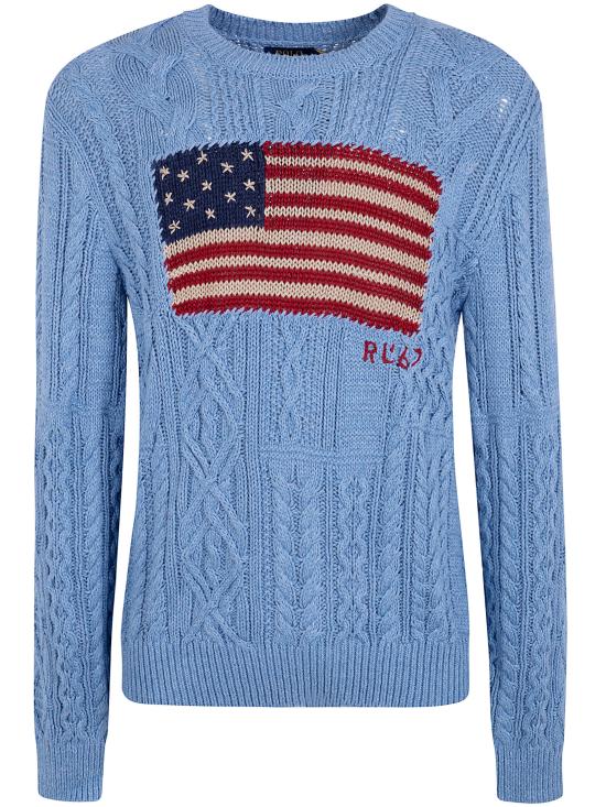 26SS 폴로 랄프로렌 스웨터 710 B13 888 001 LIGHT BLUE COMBO - POLO RALPH LAUREN