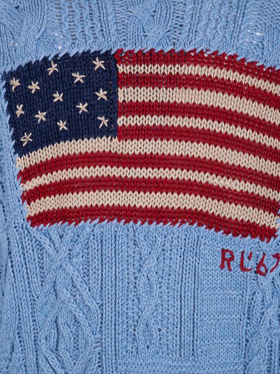 26SS 폴로 랄프로렌 스웨터 710 B13 888 001 LIGHT BLUE COMBO - POLO RALPH LAUREN