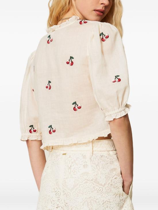 26SS 트윈셋 숏팬츠 261TT2312 00059 White - TWINSET