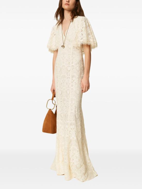 26SS 트윈셋 미디 원피스 261TT2315 00059 White - TWINSET