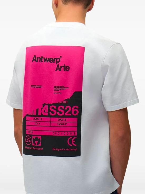 26SS 아르떼 앤트워프 반팔 티셔츠 SS26 099T 100 WHITE - ARTE ANTWERP