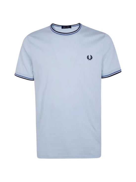 26SS 프레드페리 반팔 티셔츠 FP M1588V 57 96A LGTIC ACEBL NAVY - FRED PERRY