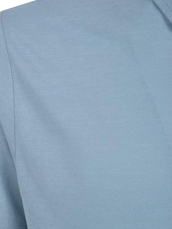 26SS 자노네 폴로 티셔츠 815159 ZG380 Z4220 POWDER BLUE - ZANONE