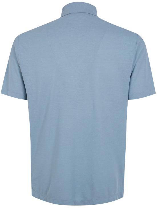 26SS 자노네 폴로 티셔츠 815159 ZG380 Z4220 POWDER BLUE - ZANONE